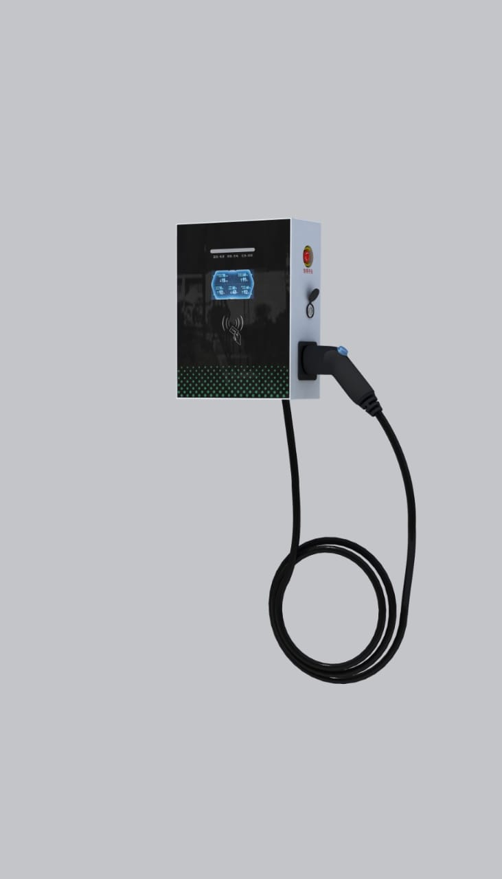 Borne de recharge murale